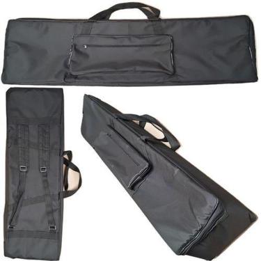 Imagem de Capa Bag Master Luxo Piano Casio Px750 Nylon Preto Carbon