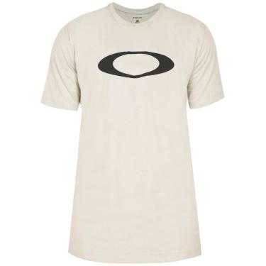 Imagem de Camiseta Oakley O Ellipse Tee Bege-Masculino
