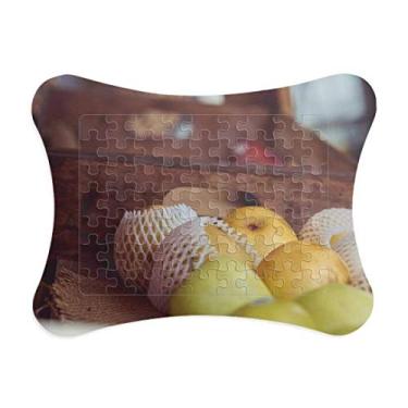 Imagem de Picture Peer Fresh Temperate Fruit Moldura de quebra-cabeça Decoração de imagem Enfeite de jogo de quebra-cabeça
