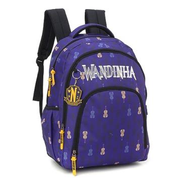 Imagem de Mochila Feminina notebook juvenil Wandinha 47261 (ROXA)