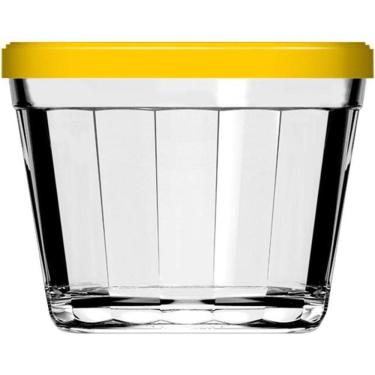 Imagem de Kit Com 10 Tigela Bowl Americano Tampa 150 Ml Atacado Nadi