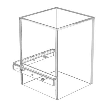 Imagem de Gralara Pressão negativa tanque de peixes transparente aumentar área de atividade de peixes leve acessório de aquário para mesa