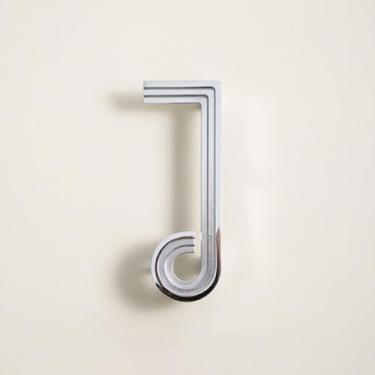 Imagem de Maçaneta e alças de latão sólido cromado brilhante em forma de nota musical para armário de cozinha gaveta puxa maçaneta de porta de decoração de casa, C, 4976, L x 1 unidade