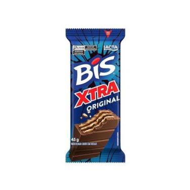 Imagem de Barra De Chocolate Bis Xtra Original Ao Leite 45G Lacta