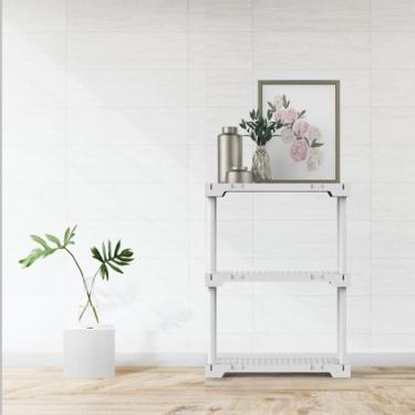 Imagem de Estante Modular 3 Prateleiras Poly Eco Grifit Branca