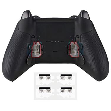 Imagem de eXtremeRate Kits de almofada de metal para Xbox Elite Series 2, Elite Series 2 Core Controller (modelo 1797) - Aumenta a pressão das pás traseiras - Pás traseiras não incluídas