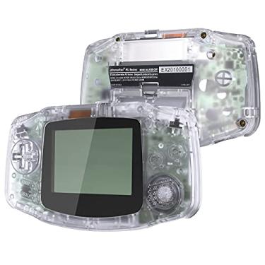 Imagem de IPS Ready Upgraded eXtremeRate Clear Replacement Shell Full Housing Cover with Buttons for Gameboy Advance GBA – Compatible with Both IPS & Standard LCD – Console & IPS Screen NOT Included