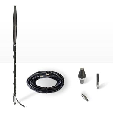 Imagem de Antena celular veicular 5G Bolton Blade | Todos os veículos, caminhões, off-road, OTR | 600-3750 MHz | 5G 4G LTE | Banda ultralarga | Ganho de 4,4 dBi | Antena OTR mais poderosa | Feito nos EUA |