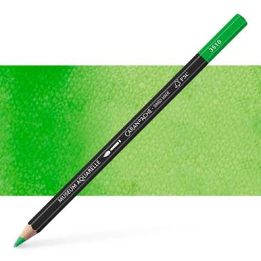 Imagem de Caran D'ache Lápis de aquarela Museum Aquarelle - Verde grama (3510,22)