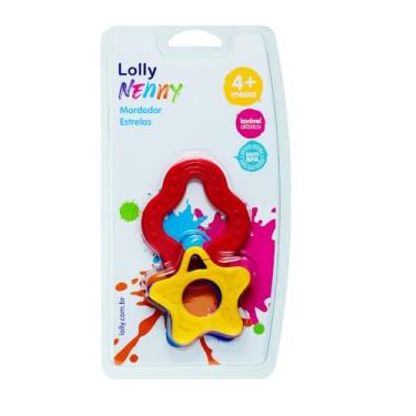 Imagem de Mordedor Infantil Tricolor Lolly