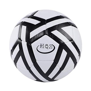 Imagem de LDLXDR Bolas de treinamento de futebol - material especial de EVA para futebol infantil e juvenil, tamanho 4, 5, preto, tamanho 5