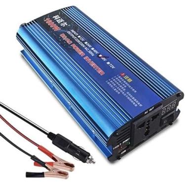 Imagem de Inversor de onda senoidal modificada DC 12v / 24v / 36v / 48v / 60v / 72v para AC 220v / 230v, conversor de tensão 1200w 1600w 2200w, conversor com conexão USB para camping, viagens, carros,
