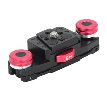 Imagem de Clipe de cinto de liberação rápida com design antivibração, placa V para câmera mirrorless parafuso de 1/4 polegada, fácil instalação e material