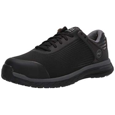 Imagem de Timberland PRO Sapato masculino de segurança composto de segurança para trabalho atlético para perigo elétrico, Preto, 7 Wide