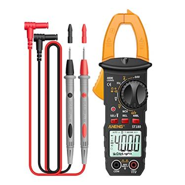 Imagem de St180 4000 Contagens Alicate Medidor Digital Multímetro Pinça Multímetro Voltímetro Amperímetro Ac Dc Tensão Medidor Ac T Medidor Ncv Tesr de Medidor Universal Tesr de Braçadeira T -30~1000 Tem