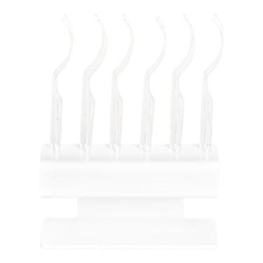 Imagem de Generic 12Pcs Expositor de Cílios Stick, Expositor de Cílios Sticks Ferramenta de Enxertia Suporte de Exibição de Cílios Multiuso para Beleza Diária, Claro