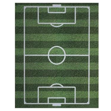 Imagem de Tapete Infantil Comfort Kids Futebol 1,00m X 1,20m