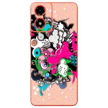 Imagem de Capa Adesivo Skin104 Verso Para Motorola Moto G04S (2024) - KawaSkin