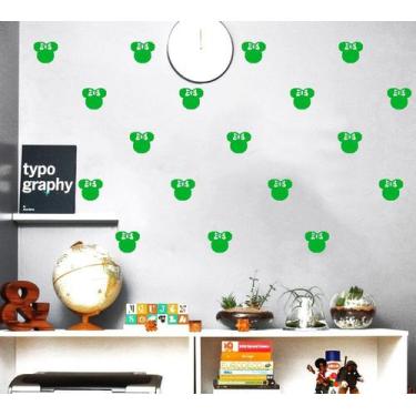 Imagem de Kit 90 adesivos da Minnie 6cm x 5,3cm cada Decoração Casa Sala, Quarto