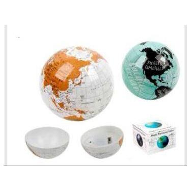 Imagem de Luminária De Globo Terrestre De Plástico Decoração - GLB-01-5 - ds
