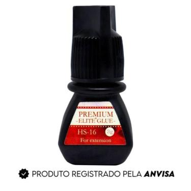 Imagem de Cola Elite Hs16 3ml - Extensão De Cílios Secagem Rápida - HS Chemical
