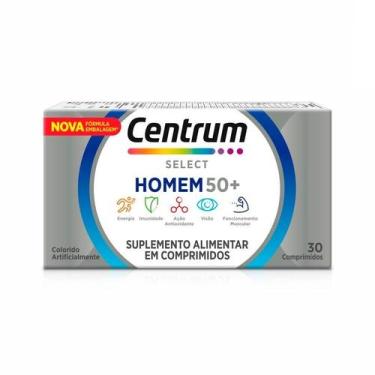 Imagem de Suplemento Vitamínico Centrum Select Homem 50+ de A a Zinco 30 Comprim