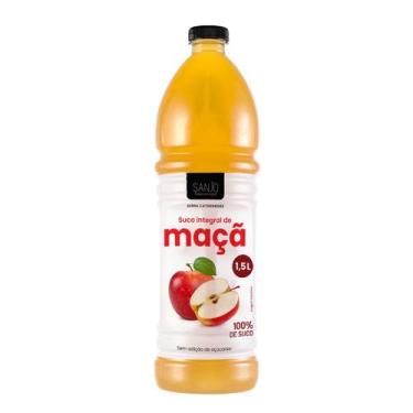 Imagem de Suco de Maçã Integral Sanjo Pet 1,5L, AMARELO