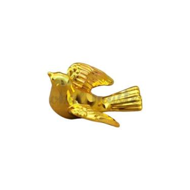 Imagem de Pingente Pombo Dourado - 50 Unidades - Comercial Global