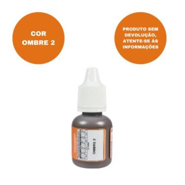 Imagem de Pigmentos para treino + pele artificial - Rb kollors, OMBRE 2