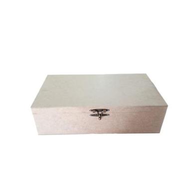 Imagem de Caixa de mdf com fecho 10,5x36,5x20,5 - Eli Presentes e decorações 