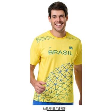 Imagem de Camisa comemorativa elite do brasil 135297-infantil unissex, Amarelo, 