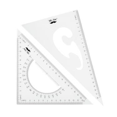 Imagem de Mr. Pen - Planta de casa, design de interiores e modelos de móveis, ferramentas de desenho e formas de régua para arquitetura - Conjunto de 3