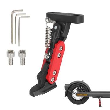 Imagem de ulip Suporte para scooters elétricas, suporte de estacionamento ajustável, acessórios de substituição para Xiaomi 4 Segway Ninebot F Series Xiaomi M365 1S Pro Pro2 MI3 Scooter preto e vermelho