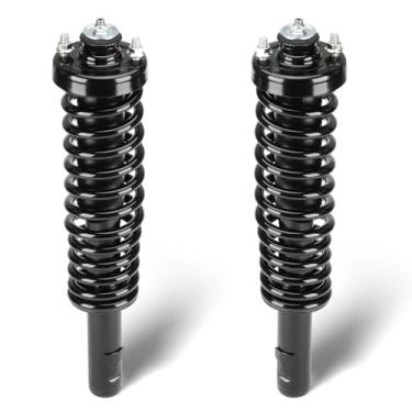 Imagem de Conjunto de suportes dianteiros completos com amortecedor de mola de bobina compatível com Honda Civic 1996-2000, Acura EL 1997-2000, substitui 171291L 171291R, 2 peças