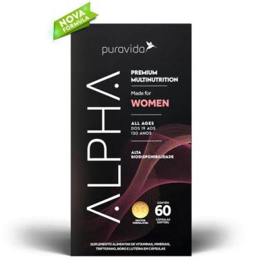 Imagem de Alpha Women - Puravida 60 Cáps.