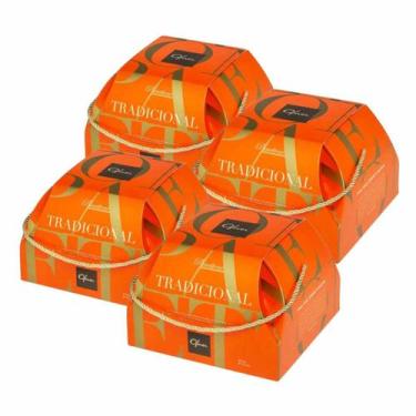 Imagem de 4 Panetone Ofner Tradicional Premium, Panettone 1kg