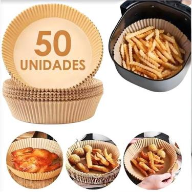Imagem de Forma De Airfryer Descartável Antiaderente De Papel Protetor - 123ÚTIL