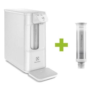Imagem de Kit Purificador E Refil De Agua Gelada Fria Pe12b Electrolux, Prata, B