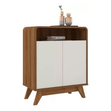 Imagem de Buffet aparador eccos 2 portas, fabrimóveis nature/off white - village