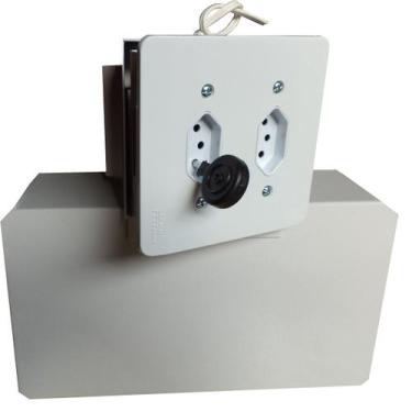 Imagem de Cofre tomada tam, médio com gaveta interna e fundo falso - COFRES LOZA