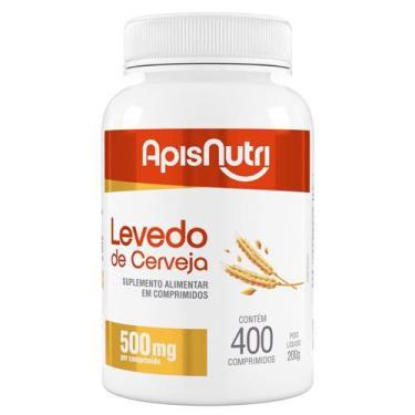Imagem de Levedo De Cerveja 500mg 400 Comprimidos - ApisNutri