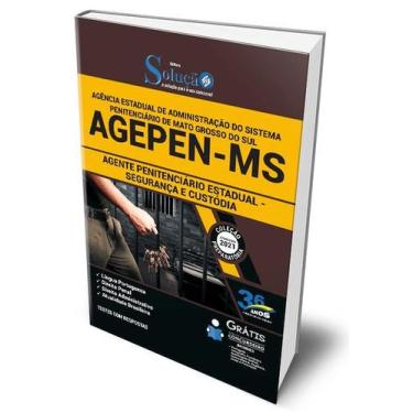 Imagem de Apostila AGEPEN-MS - Agente Penitenciário Estadual - Segurança e Custó