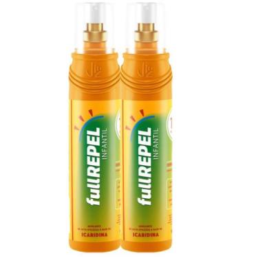 Imagem de Kit Repelente FullRepel Infantil- 100ml C/ Icaridina- 10 Horas de prot