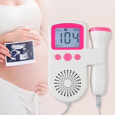 Imagem de Monitor de frequência cardíaca fetal com sonar para ouvir o bebê - BEL