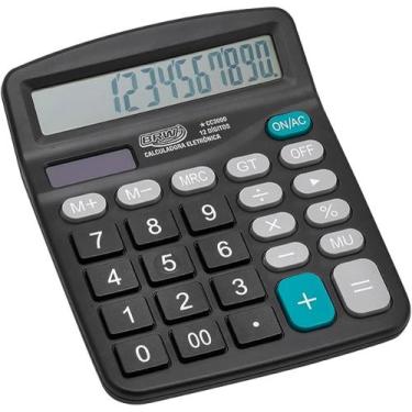 Imagem de Calculadora LH 837S auto carregável dispensando necessidade de pilhas 