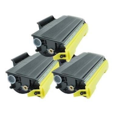 Imagem de Kit 03 toner TN580 compatível para impressora brother HL-5240 8K - Dig