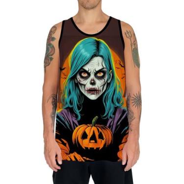 Imagem de Camiseta Regata Tshirt Halloween Zombi Monstro Fantasia 4 - Enjoy Shop