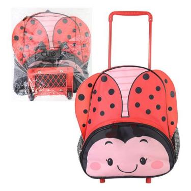 Imagem de Mochila com Rodinhas Infantil - Joaninha - Clio Pets