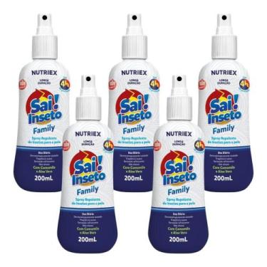 Imagem de Kit 5Un De Repelente Sai! Inseto Family Em Spray 200ml Cada - NUTRIEX