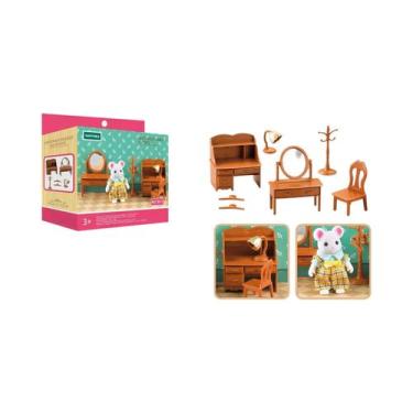 Imagem de Mini Coelho Villa - Conjunto de Móveis para Meninas - Brinquedo de Faz